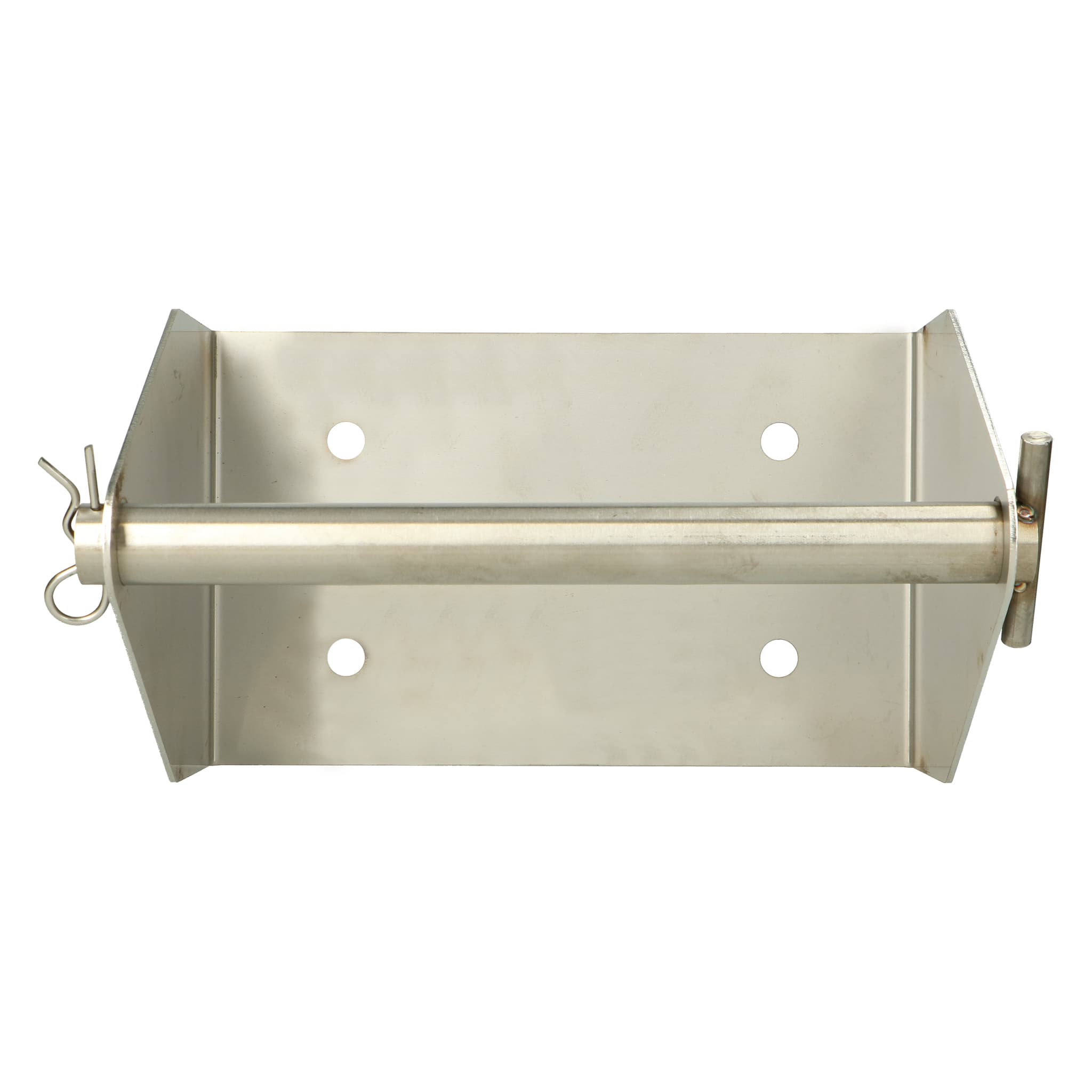 wall mounted livestock mineral block holder