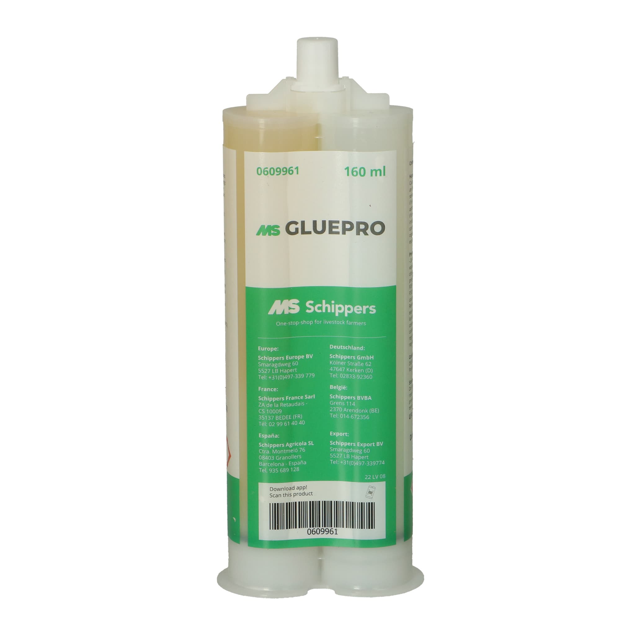Spare part image MS GluePro cola pezuñas, 160 ml