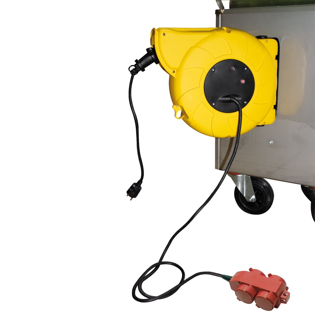 Spare part image Tambor para cable con cuatro enchufes, 24 m