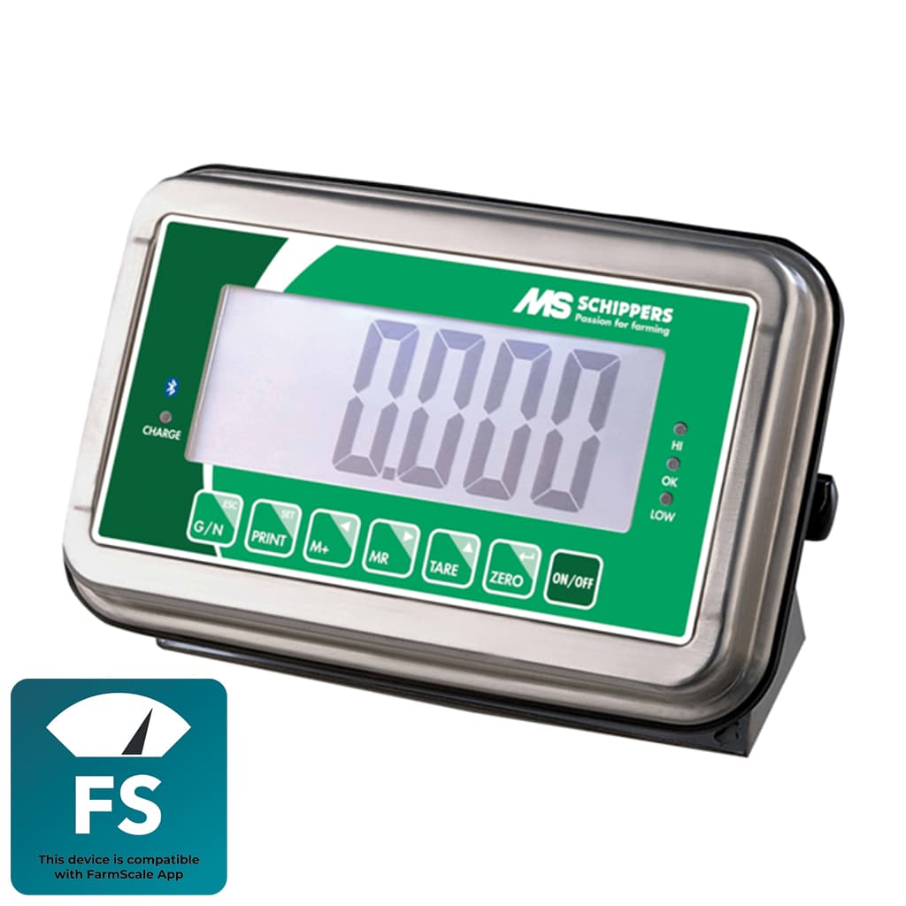 Spare part image Indicador de peso MS BWS + bluetooth